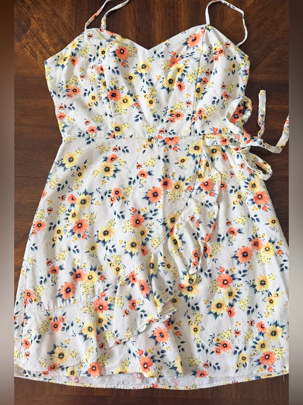 City Triangles Floral Wrap Dress – Size 9